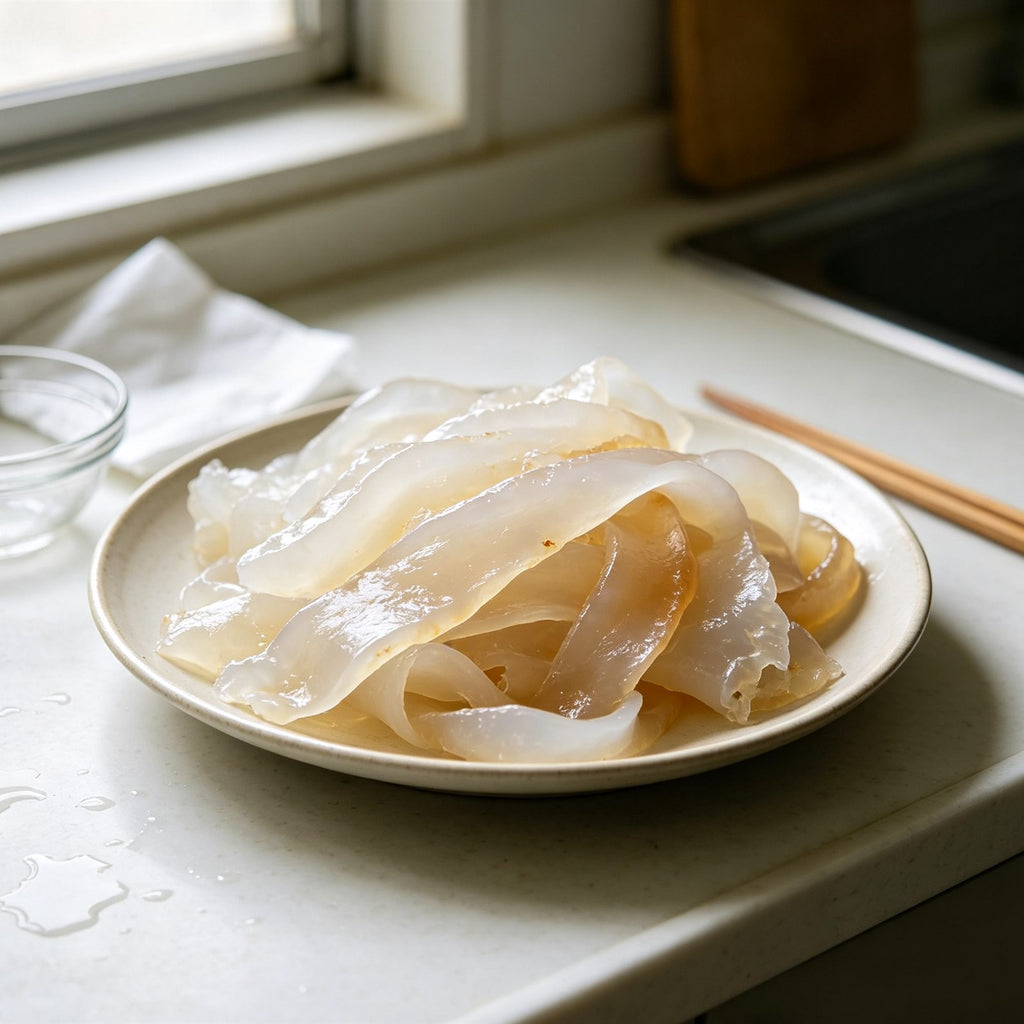 Premium Fresh Chilled Jellyfish Slices