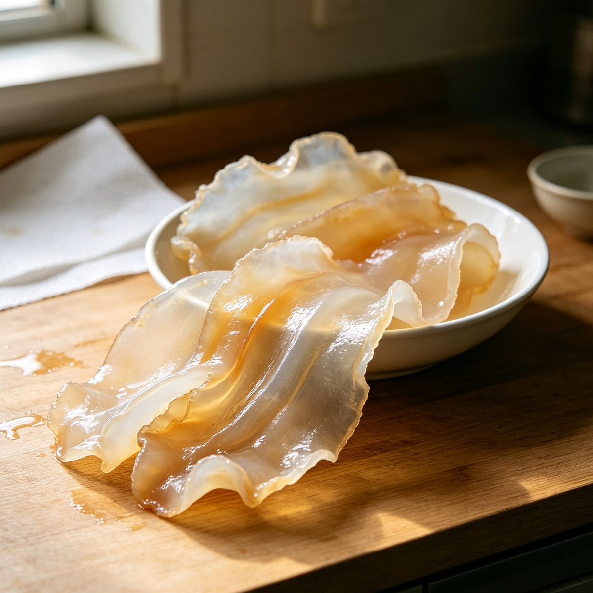Premium Fresh Chilled Jellyfish Slices