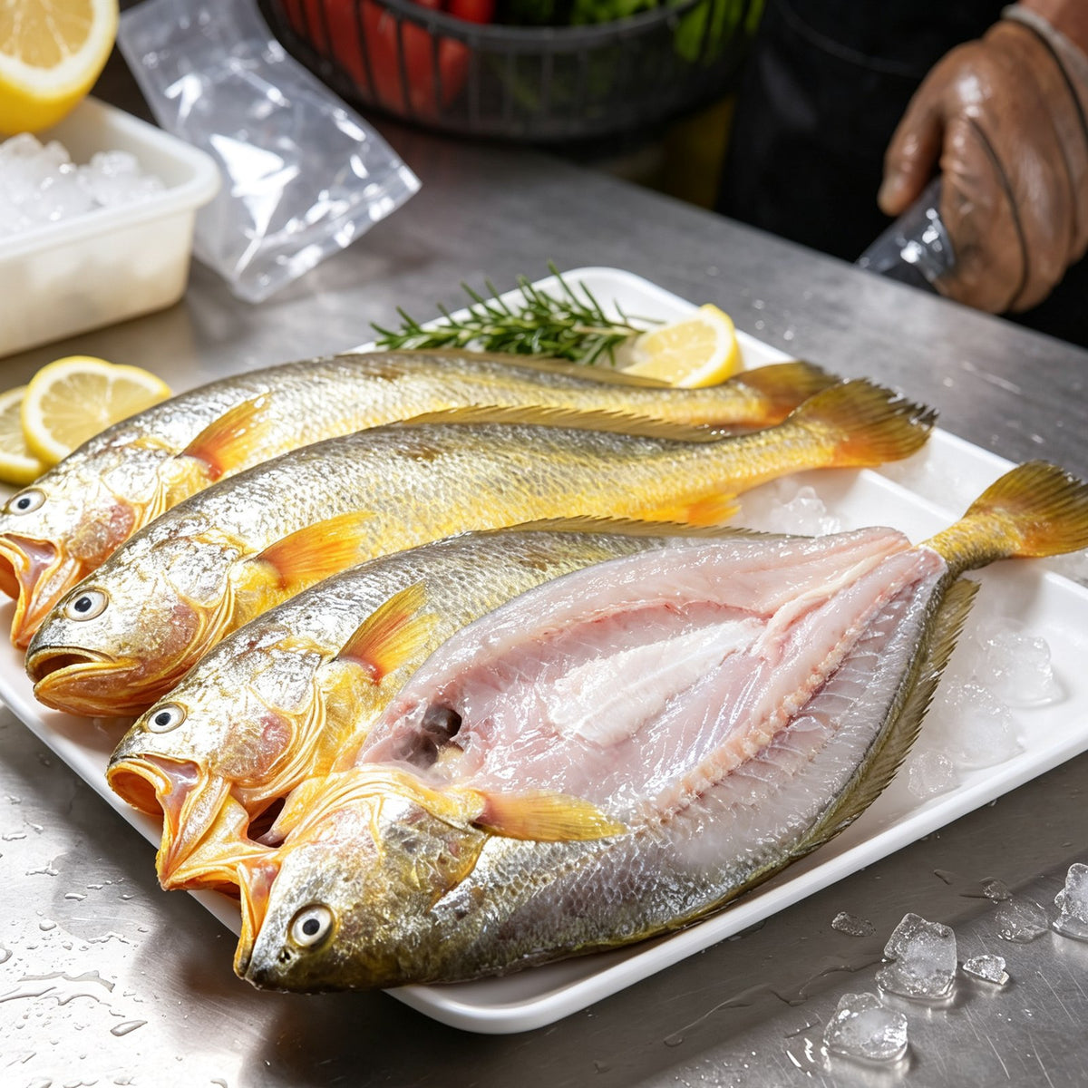 Fresh Yellow Croaker Whole Fish