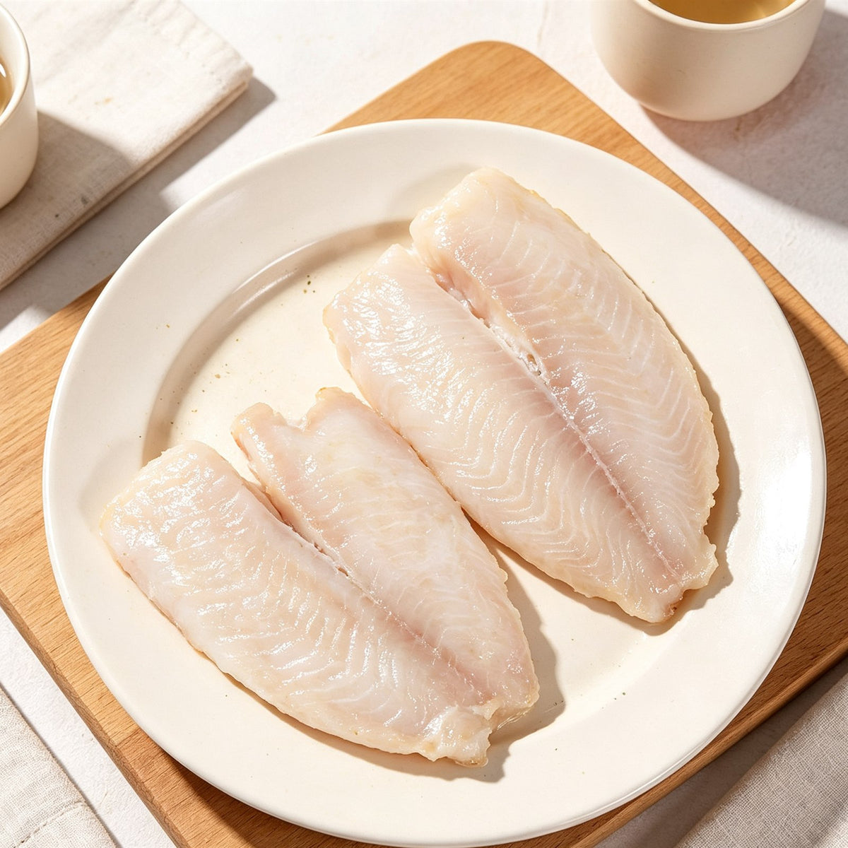 Premium Tilapia Fillets Boneless White