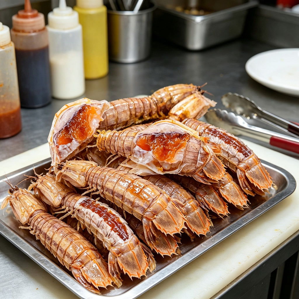 Fresh Mantis Shrimp with Roe