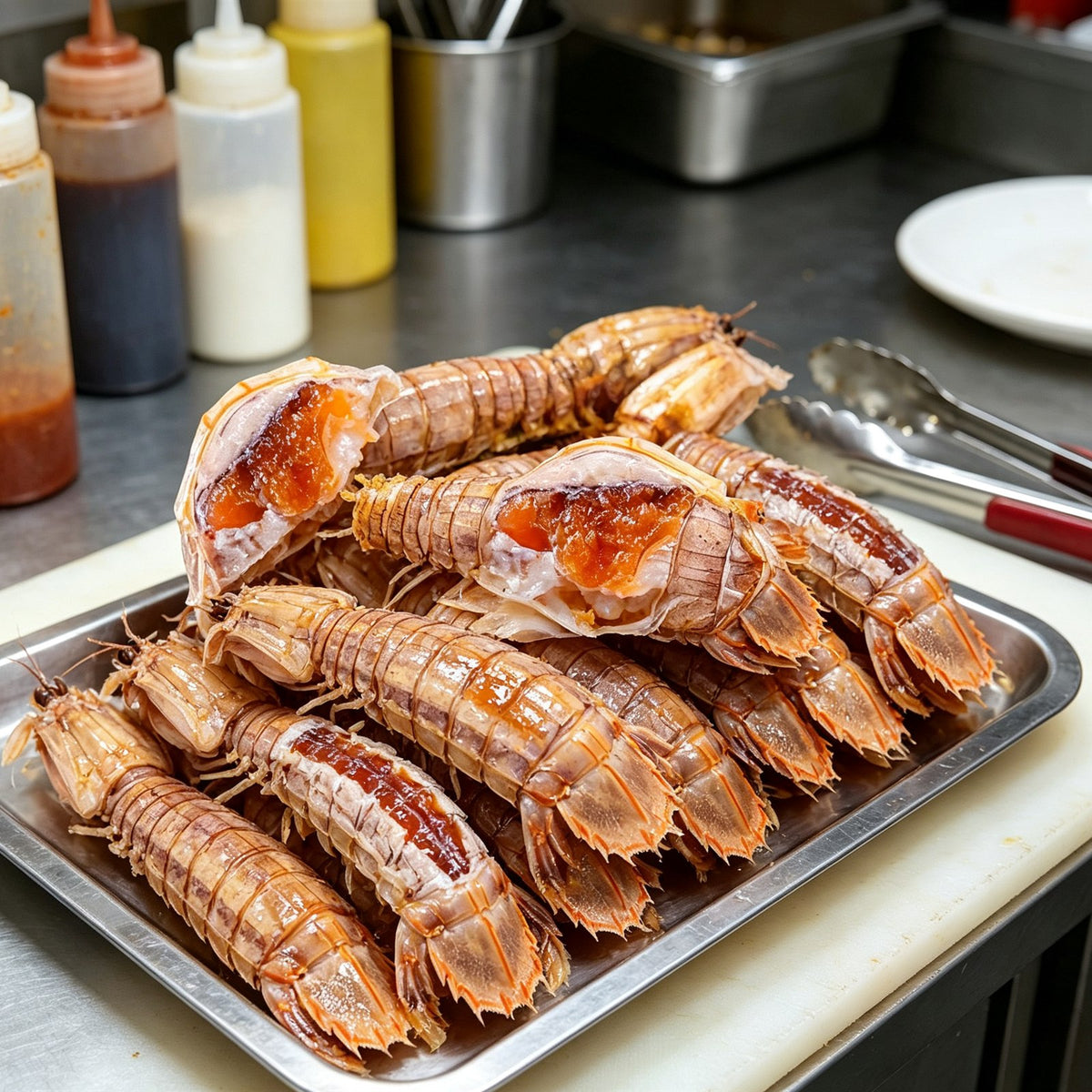 Fresh Mantis Shrimp with Roe