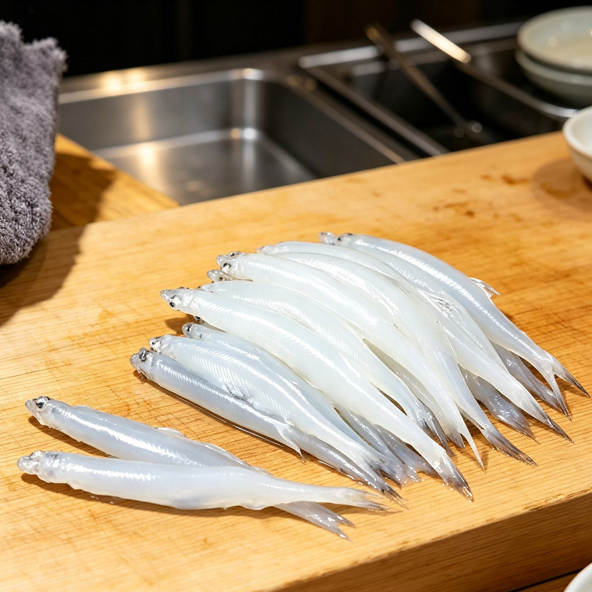 Fresh Taihu Icefish Silver Whitebait
